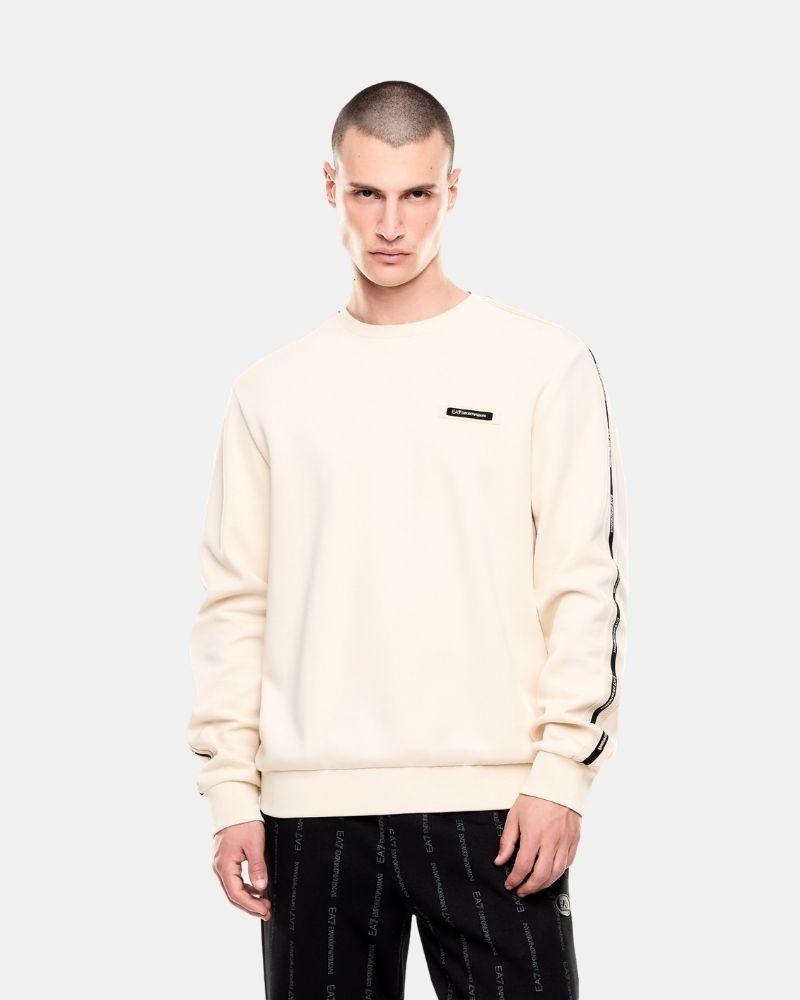 Sudaderas Sin capucha Hombre EA7 Beige 7M001478 AF12660