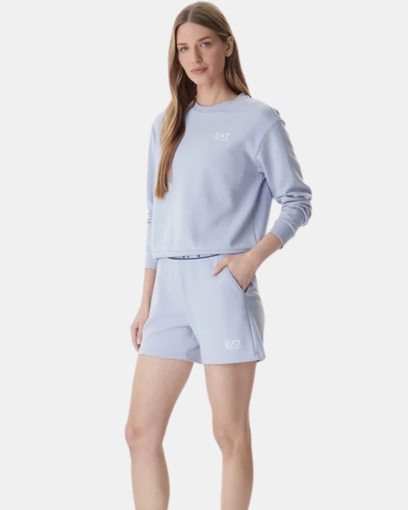 Pantalones Shorts Mujer EA7 Azul 7W001153 AF12501