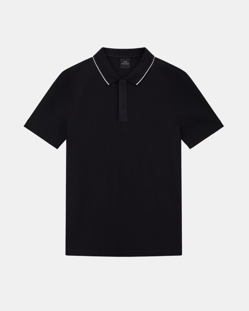 Camisetas Manga corta Polos Hombre ARMANI EXCHANGE Negro XM001285 AF10366