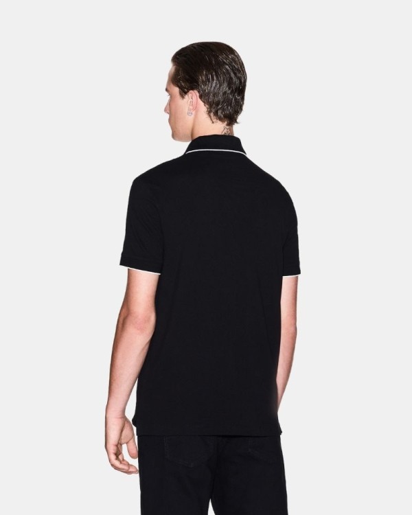 Camisetas Manga corta Polos Hombre ARMANI EXCHANGE Negro XM001285 AF10366