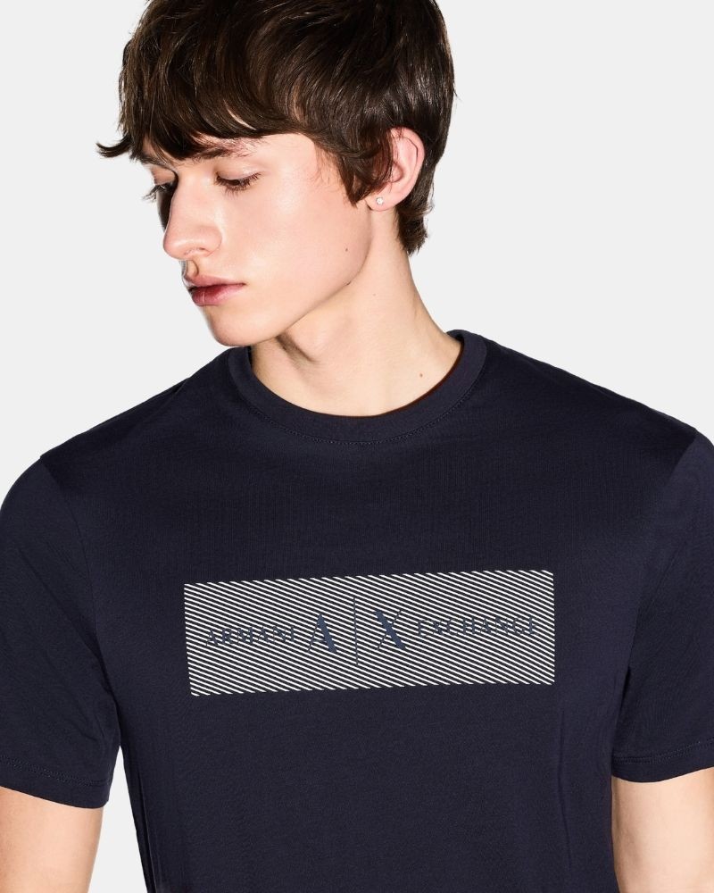 Camisetas Manga corta Hombre ARMANI EXCHANGE Azul XM002472 AF10356