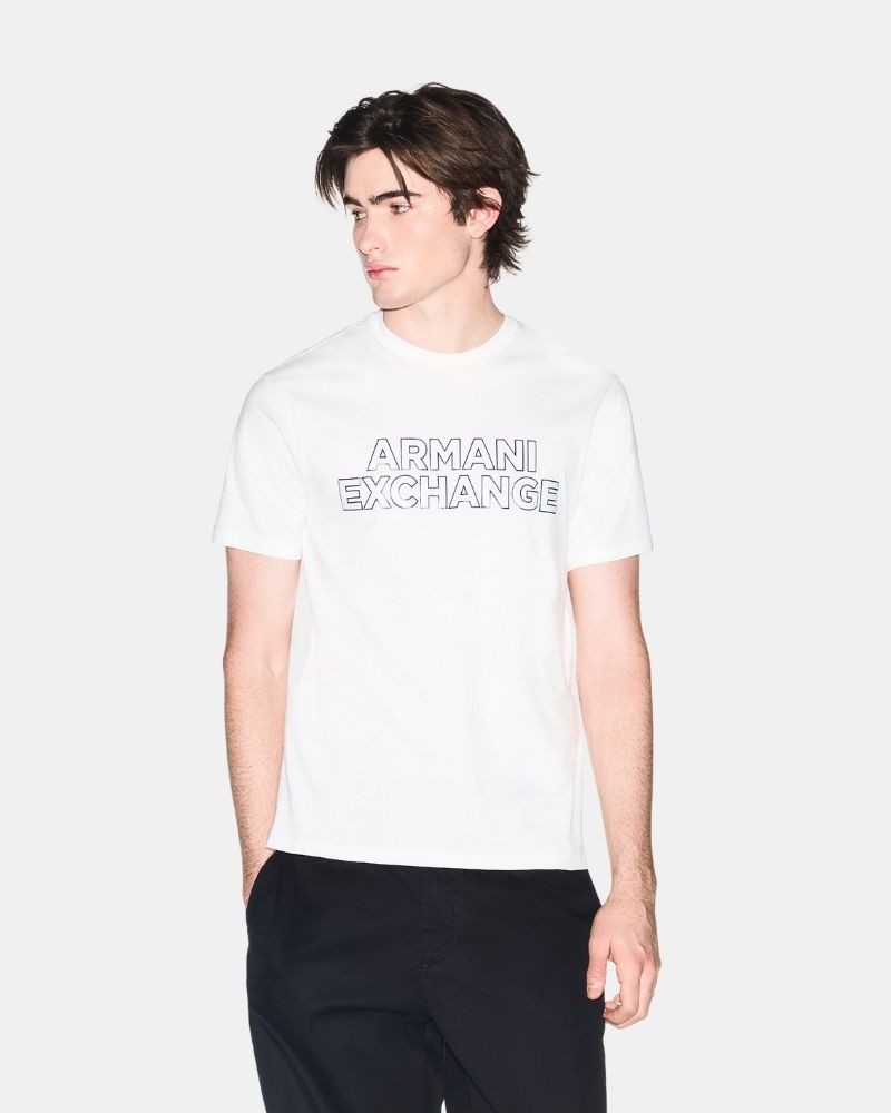 Camisetas Manga corta Hombre ARMANI EXCHANGE Blanco XM002413 AF10361