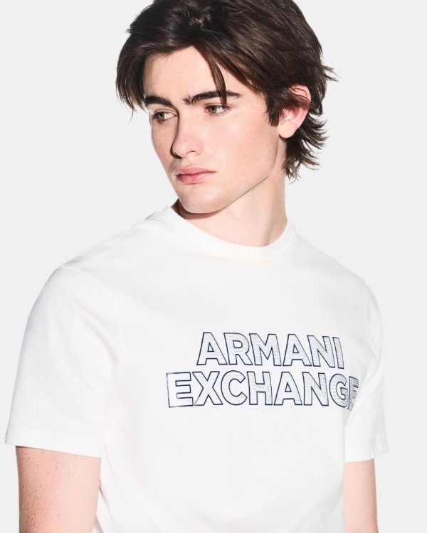 Camisetas Manga corta Hombre ARMANI EXCHANGE Blanco XM002413 AF10361
