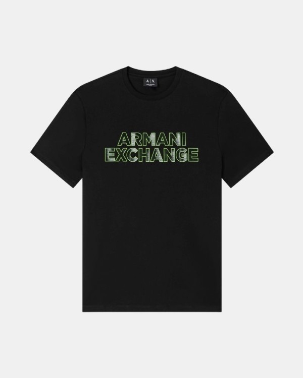 Camisetas Manga corta Hombre ARMANI EXCHANGE Negro XM002413 AF10361