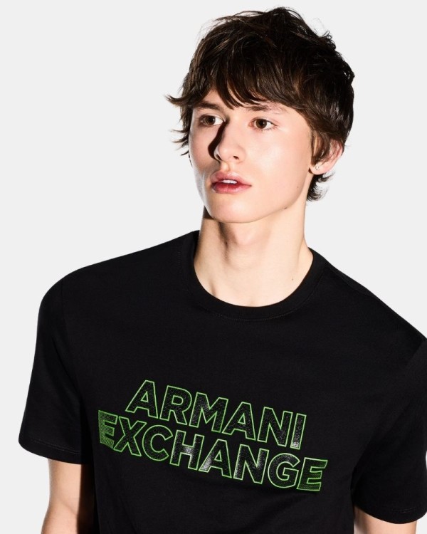 Camisetas Manga corta Hombre ARMANI EXCHANGE Negro XM002413 AF10361
