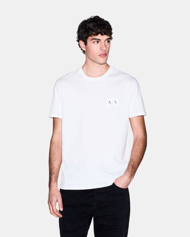 Camisetas Manga corta Hombre ARMANI EXCHANGE Blanco XM002178 AF12308