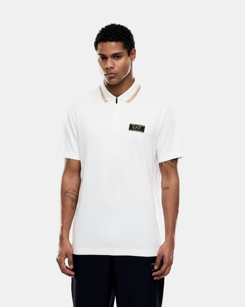 Camisetas Manga corta Polos Hombre EA7 Blanco 7M001333 AF13739