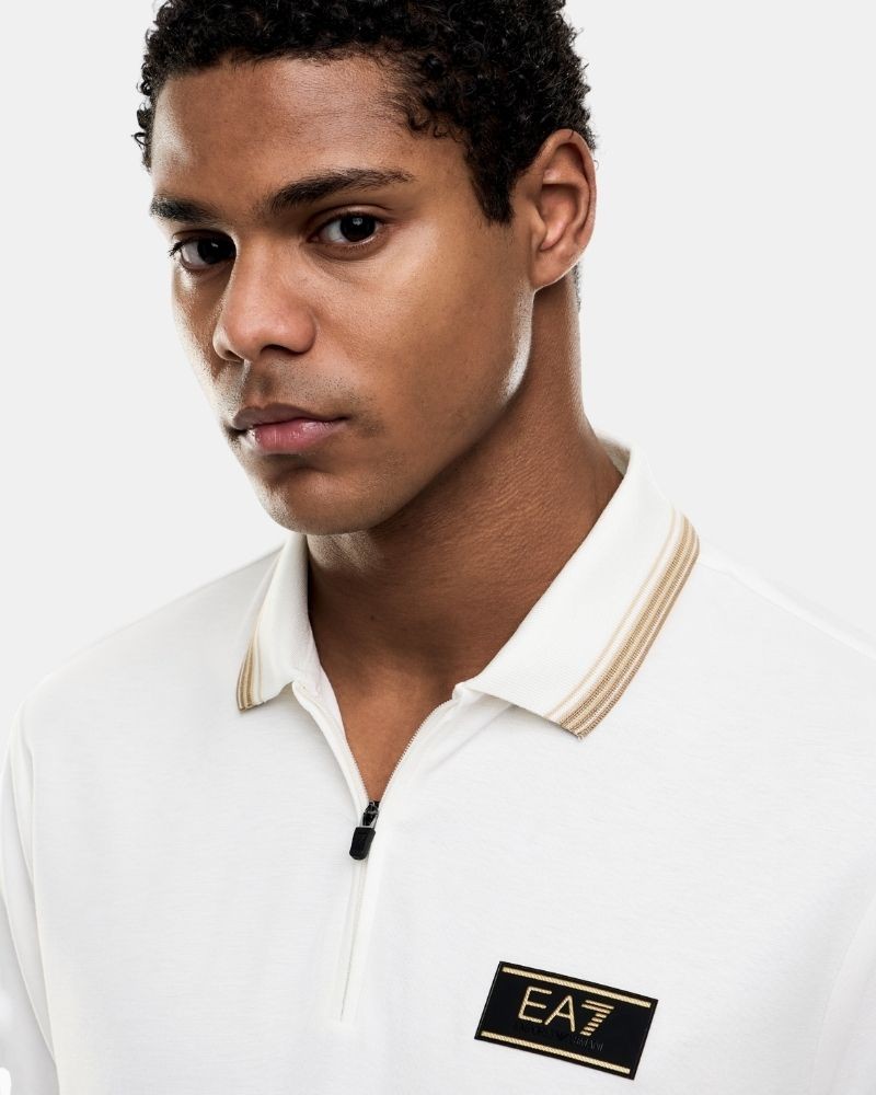 Camisetas Manga corta Polos Hombre EA7 Blanco 7M001333 AF13739