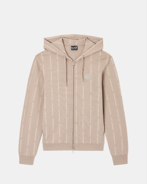 Sudaderas Hoodie Hombre EA7 Beige 7M001392 AF12660