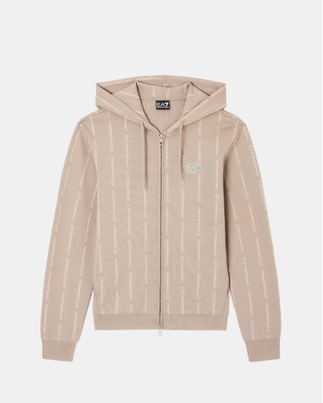 Sudaderas Hoodie Hombre EA7 Beige 7M001392 AF12660
