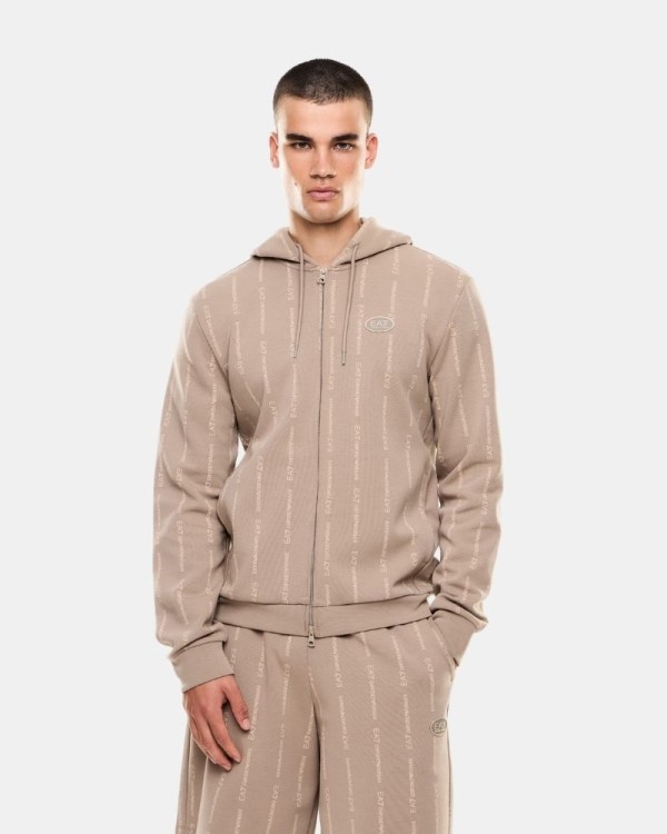 Sudaderas Hoodie Hombre EA7 Beige 7M001392 AF12660