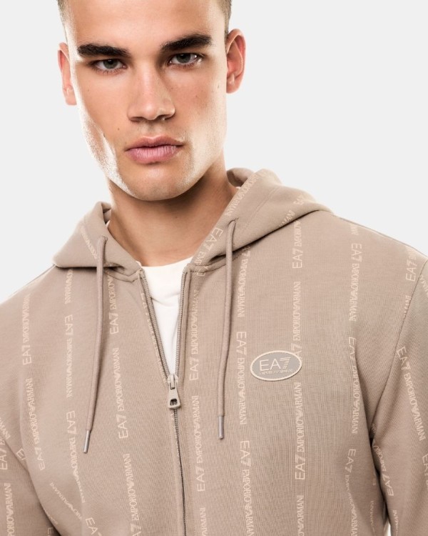 Sudaderas Hoodie Hombre EA7 Beige 7M001392 AF12660
