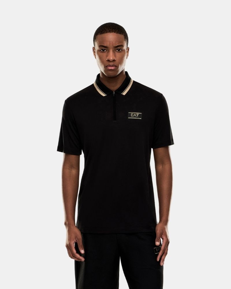 Camisetas Manga corta Polos Hombre EA7 Negro 7M001333 AF13739