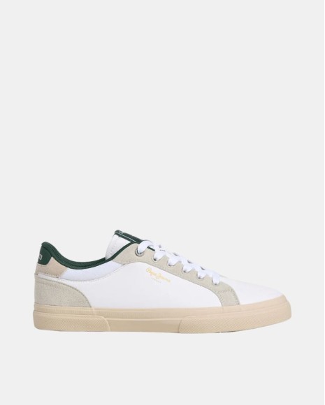 Zapatillas Bajas Hombre PEPE JEANS Blanco PMS300027 KENTON CITY M