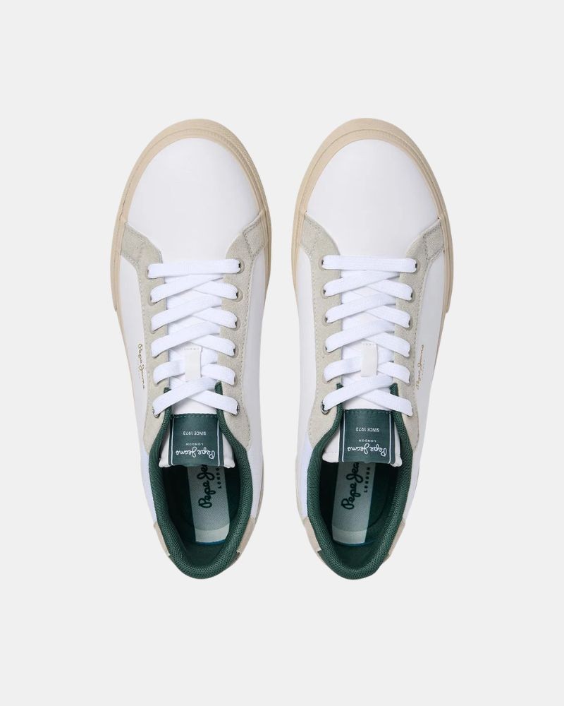 Zapatillas Bajas Hombre PEPE JEANS Blanco PMS300027 KENTON CITY M