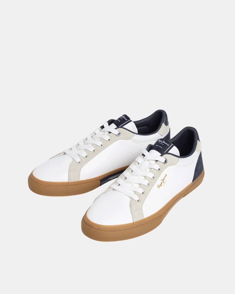 Zapatillas Bajas Hombre PEPE JEANS Blanco PMS300027 KENTON CITY M