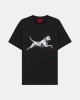 Camisetas Manga corta Hombre HUGO Negro 50564143 DIRUNN