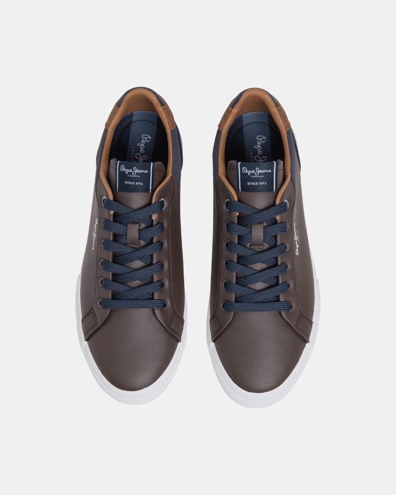 Zapatillas Bajas Hombre PEPE JEANS Marrón PMS30839 KENTON COURT M