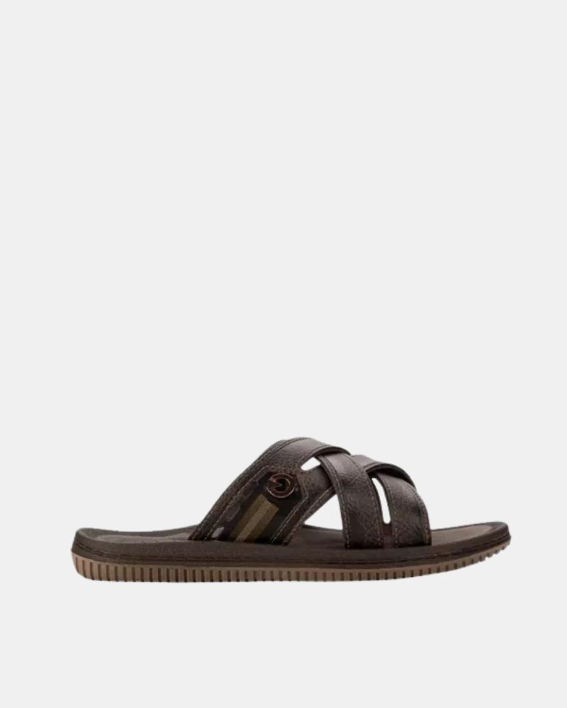 Sandalias Abiertas Hombre Cartago Marrón 12317 CARTAGO FIJI ESSENCIAL SLIDE AD