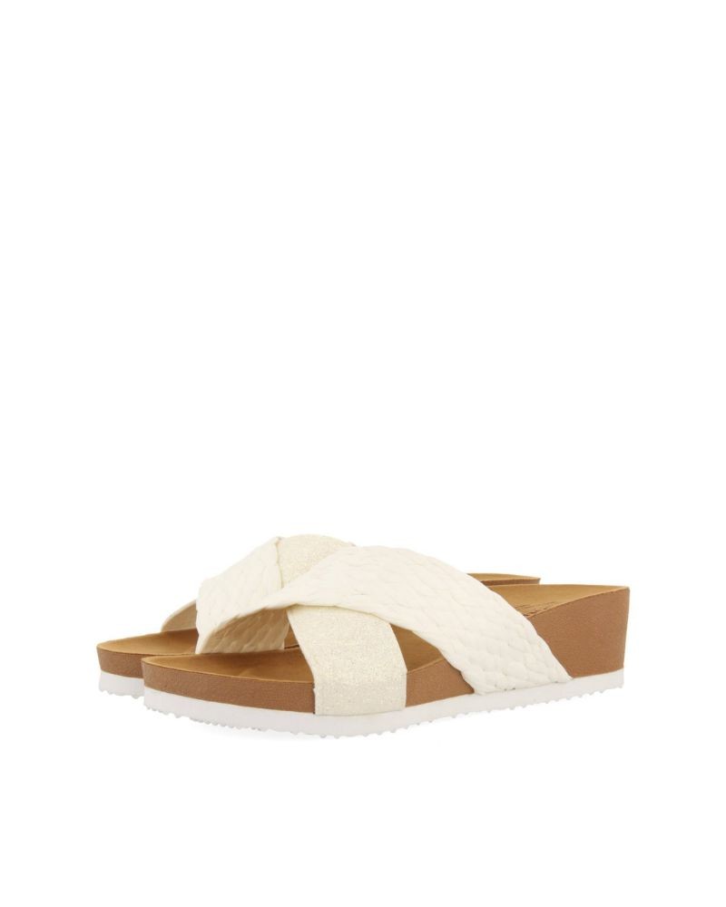 Sandalias Abiertas Mujer GIOSEPPO Blanco 71365 GOULDS