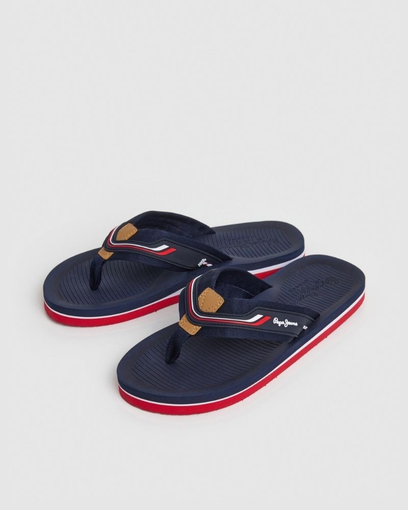 Sandalias Bajas Hombre PEPE JEANS Azul PMS70162 WEST CLUB