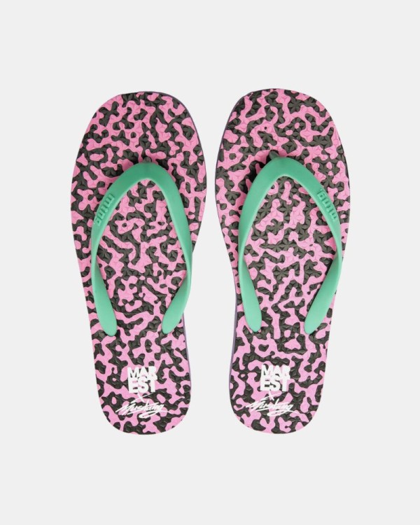 Sandalias De dedo Chancletas Mujer MUSTANG Rosa 60202