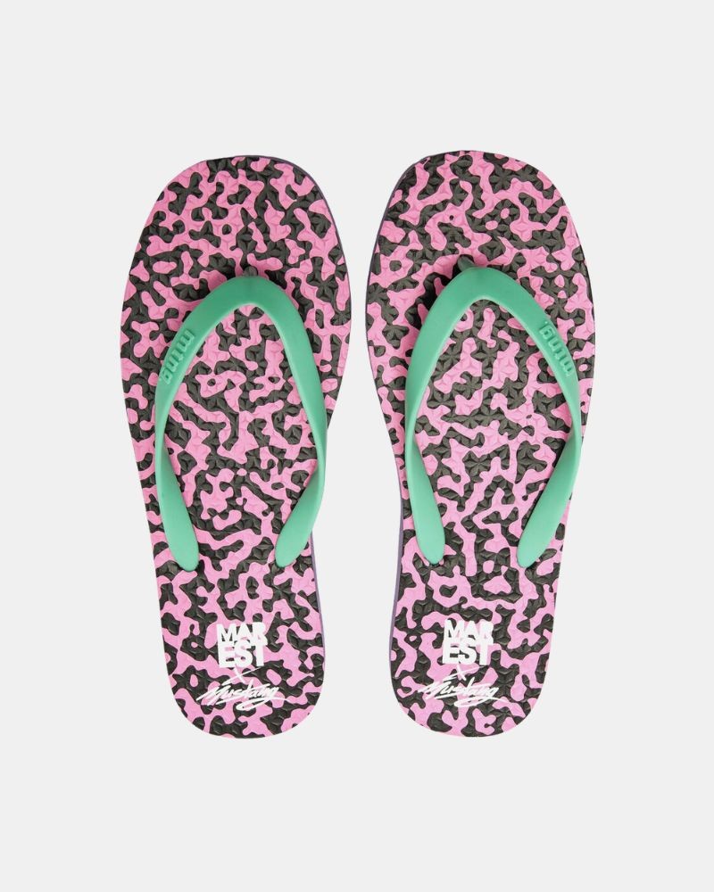 Sandalias De dedo Chancletas Mujer MUSTANG Rosa 60202