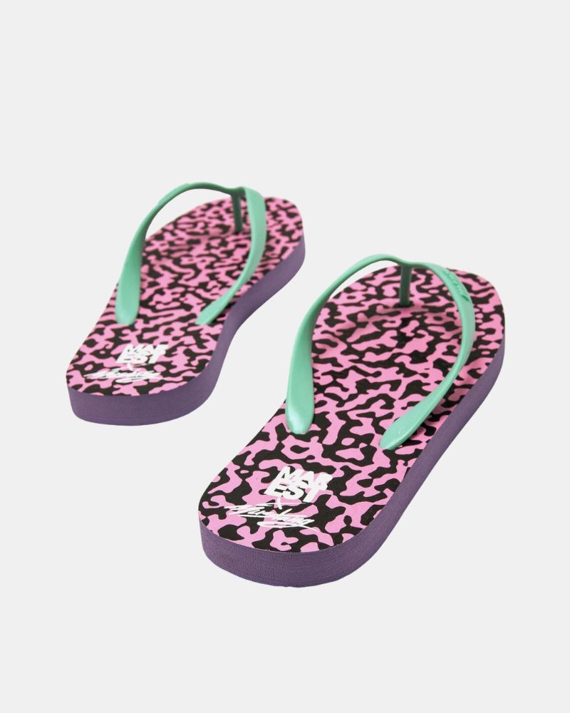 Sandalias De dedo Chancletas Mujer MUSTANG Rosa 60202
