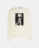 Sudaderas Sin capucha Hombre Karl Lagerfeld Blanco B3M20008