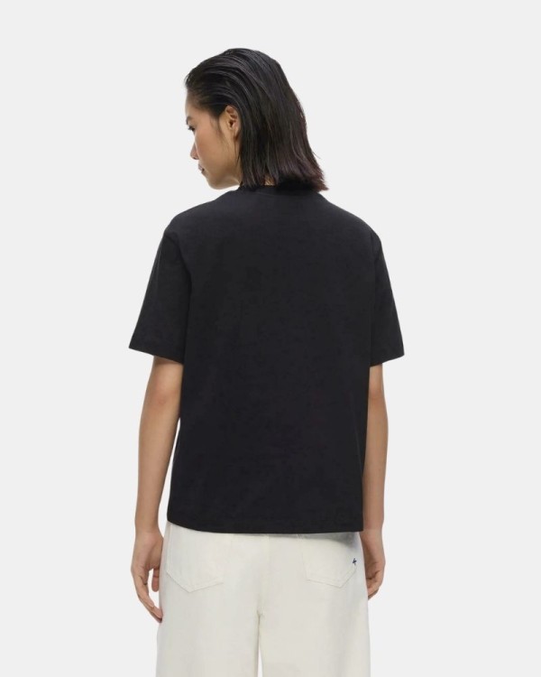 Camisetas Manga corta Mujer Karl Lagerfeld Negro B3W17046
