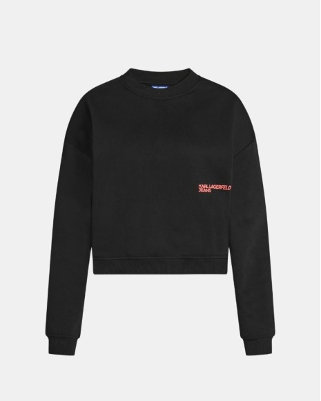 Sudaderas Sin capucha Mujer Karl Lagerfeld Negro B3W20012