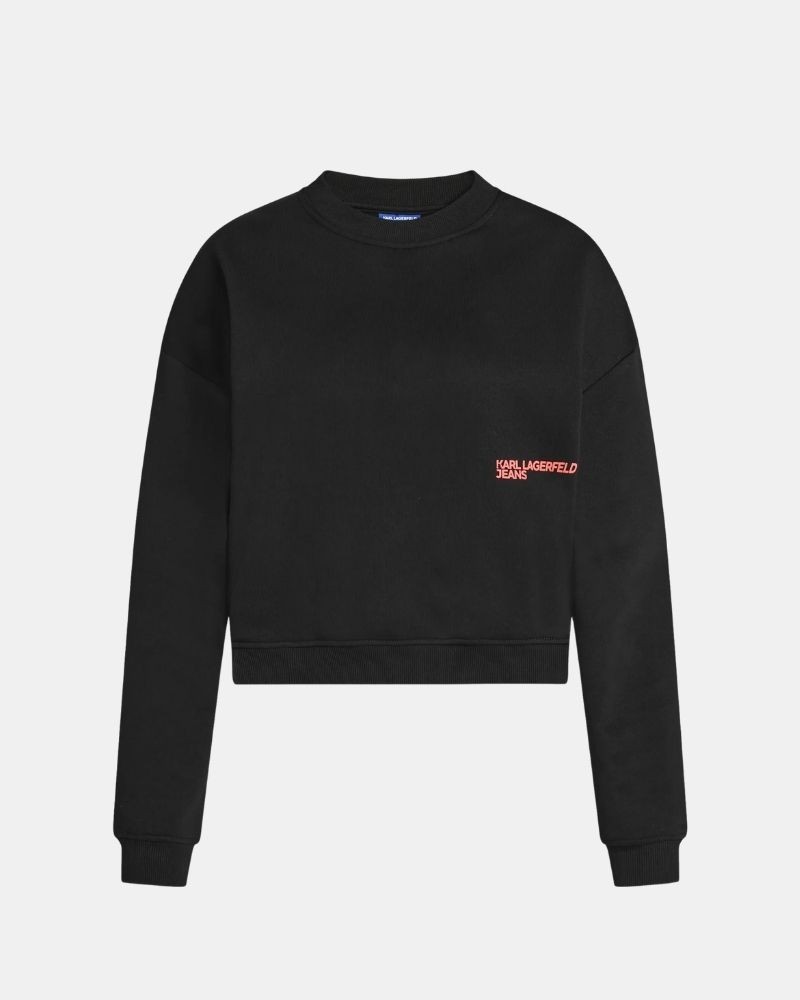 Sudaderas Sin capucha Mujer Karl Lagerfeld Negro B3W20012