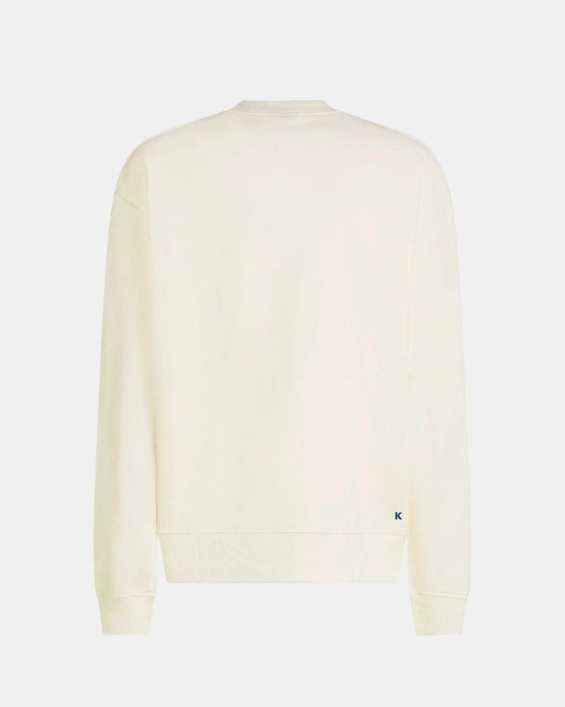 Sudaderas Sin capucha Mujer Karl Lagerfeld Blanco B3W20018