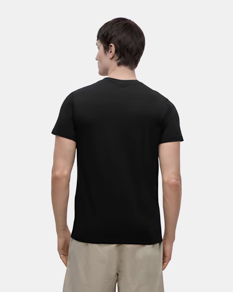 Camisetas Manga corta Hombre Karl Lagerfeld Negro B3M17001