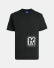 Camisetas Manga corta Hombre Karl Lagerfeld Negro B3M17029