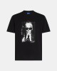 Camisetas Manga corta Hombre Karl Lagerfeld Negro B3M17006