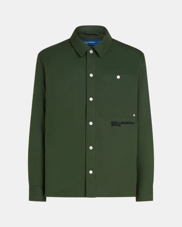 Camisas Hombre Karl Lagerfeld Verde B3M14006