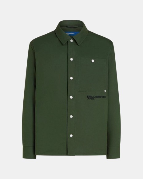 Camisas Hombre Karl Lagerfeld Verde B3M14006