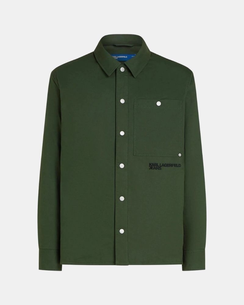 Camisas Hombre Karl Lagerfeld Verde B3M14006