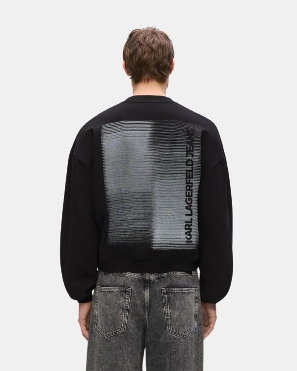 Sudaderas Sin capucha Hombre Karl Lagerfeld Negro B3M20002