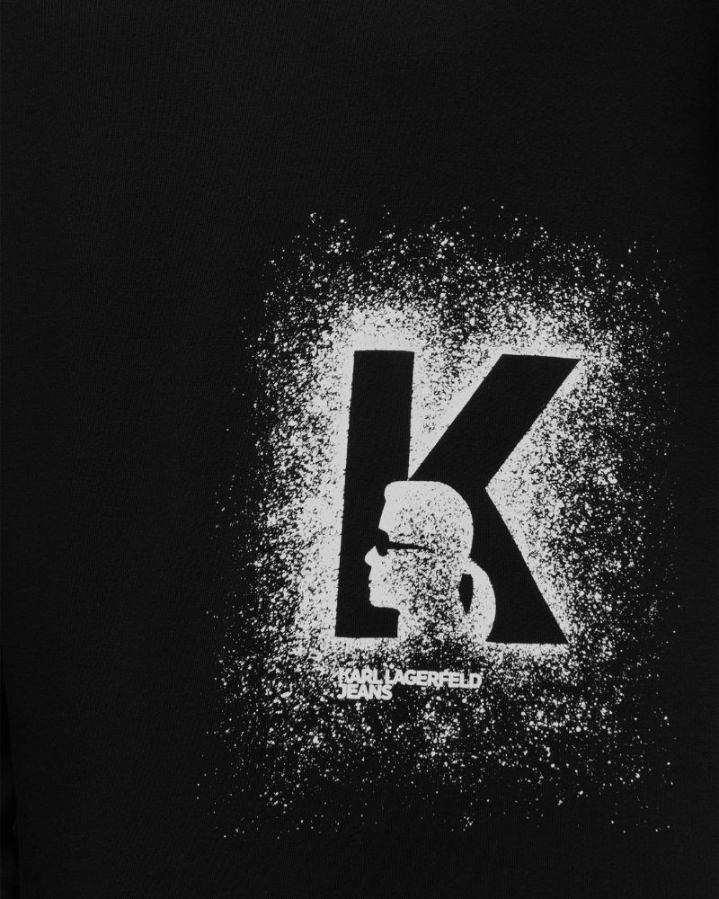 Sudaderas Sin capucha Hombre Karl Lagerfeld Negro B3M20001