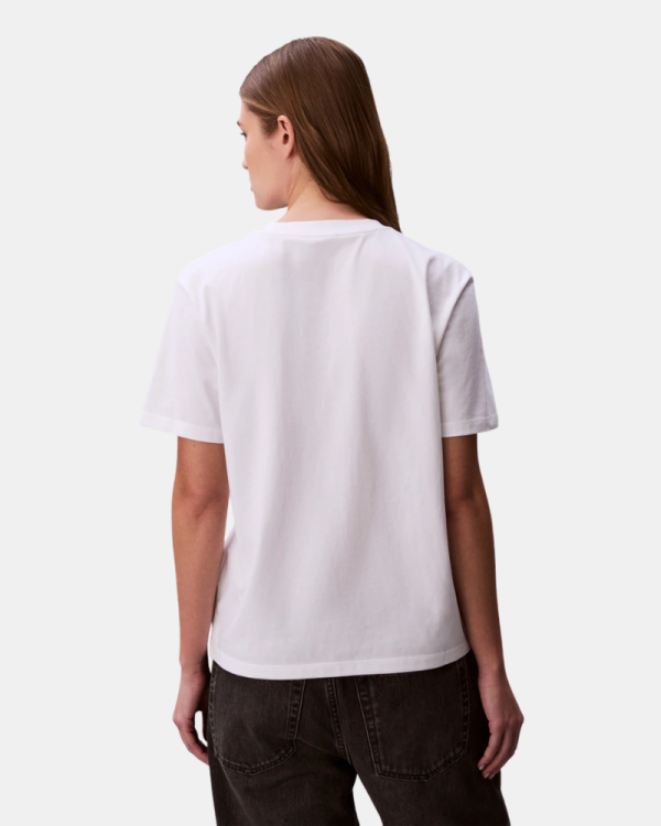 Camisetas Manga corta Mujer CALVIN KLEIN Blanco LV047C856GYAF