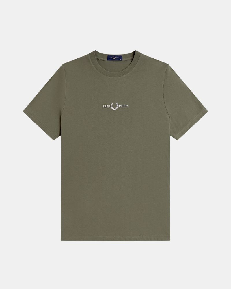 Camisetas Manga corta Hombre FRED PERRY Verde M4580