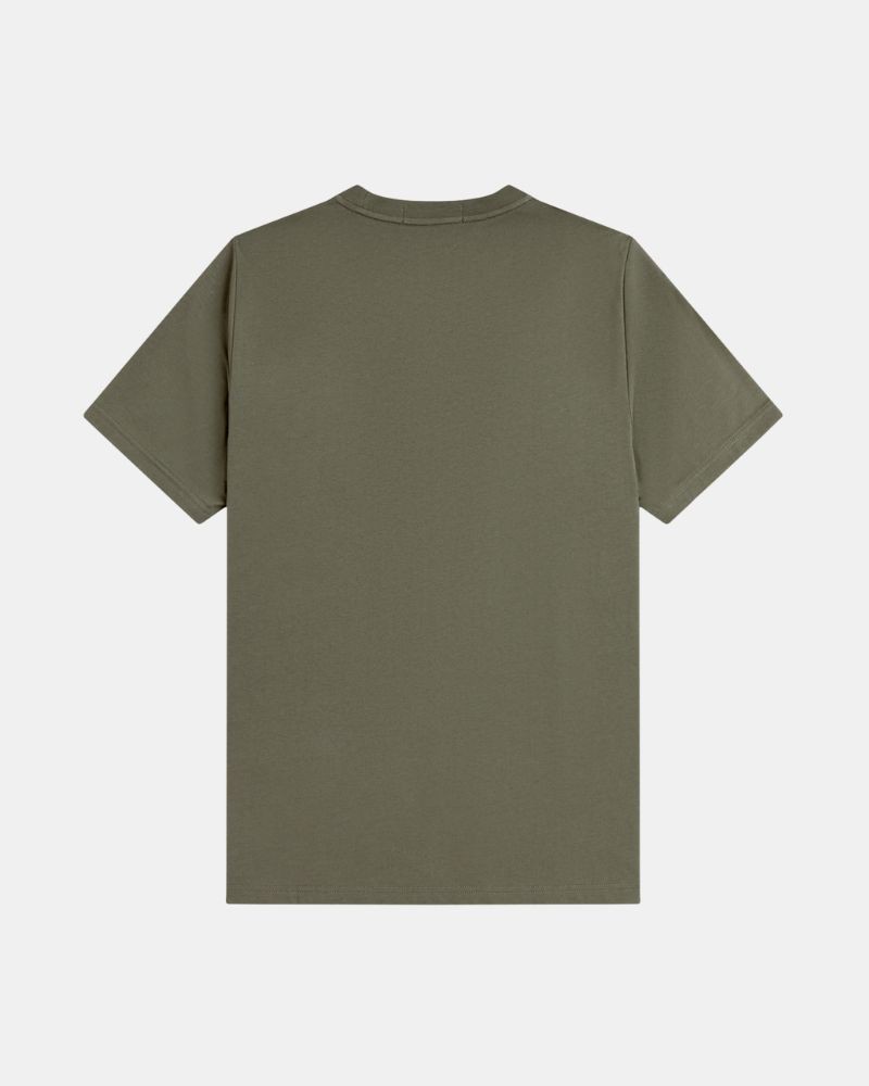 Camisetas Manga corta Hombre FRED PERRY Verde M4580