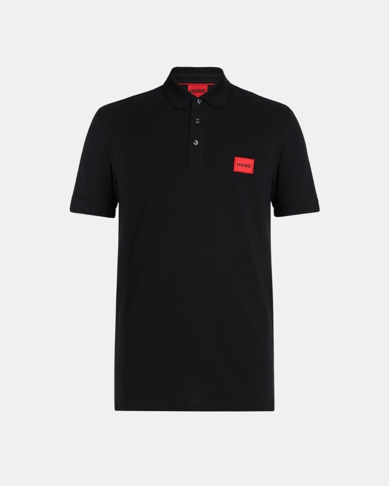 Camisetas Manga corta Polos Hombre HUGO Negro 50466202 DERESO222