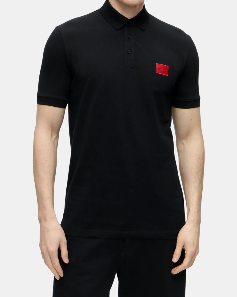 Camisetas Manga corta Polos Hombre HUGO Negro 50466202 DERESO222