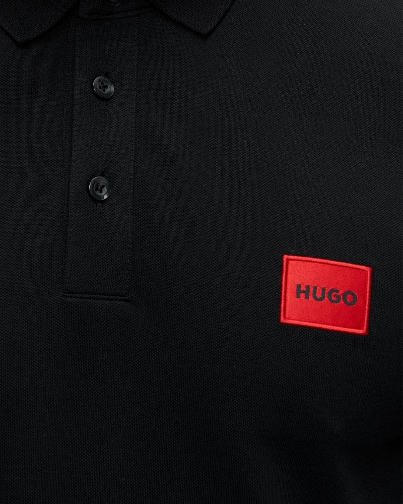Camisetas Manga corta Polos Hombre HUGO Negro 50466202 DERESO222