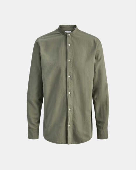 Camisas Manga larga Hombre JACK AND JONES Verde 122886001 BREEZE