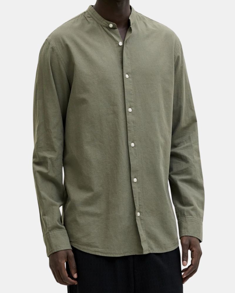 Camisas Manga larga Hombre JACK AND JONES Verde 122886001 BREEZE