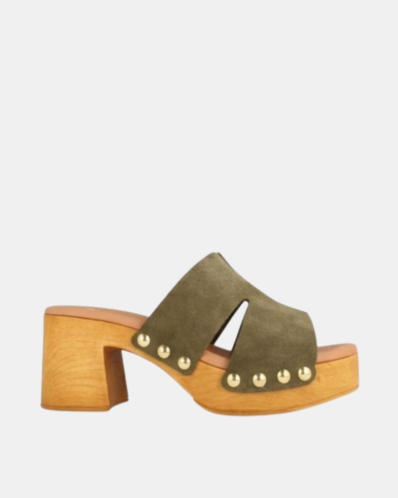 Sandalias Abiertas Mujer MARILA Verde CHICAGO